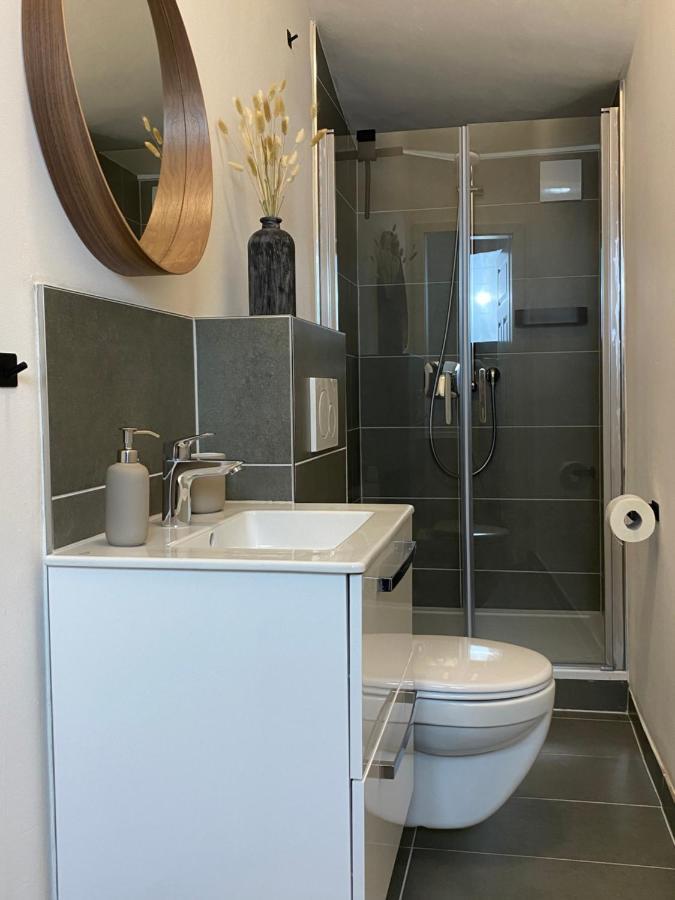 Direct Moselle view 200m² 4 SZ 10Pers Terrace Appartement Sankt Aldegund Buitenkant foto